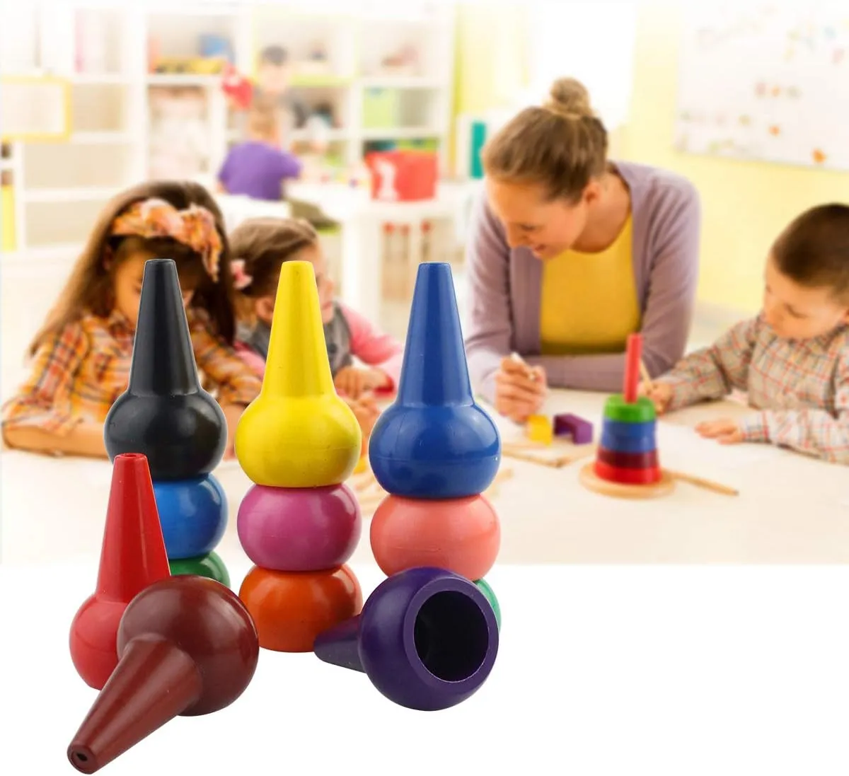 Gourd-shaped Crayon 5
