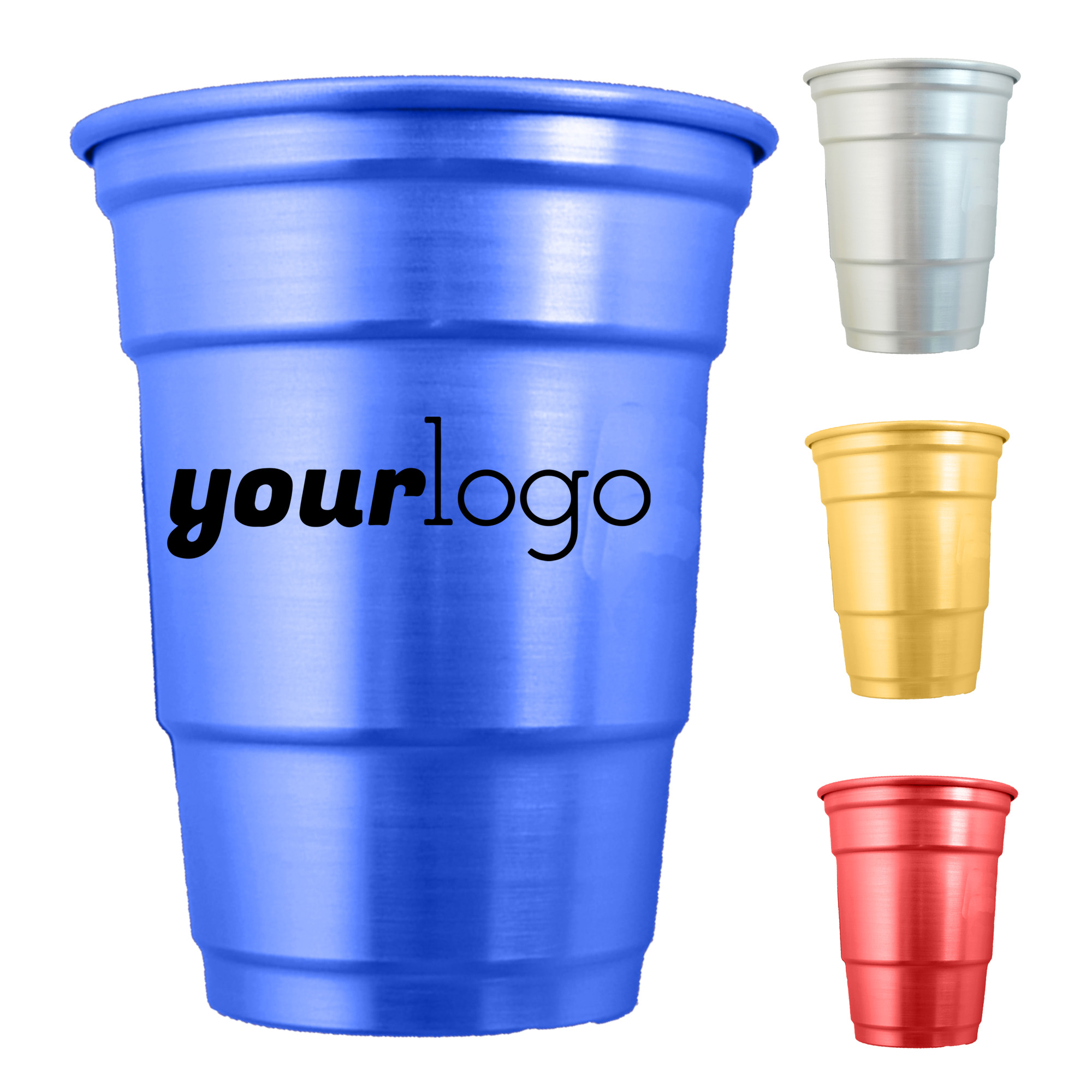 Reusable 16 oz Aluminum Drinkware Pint Cup 4