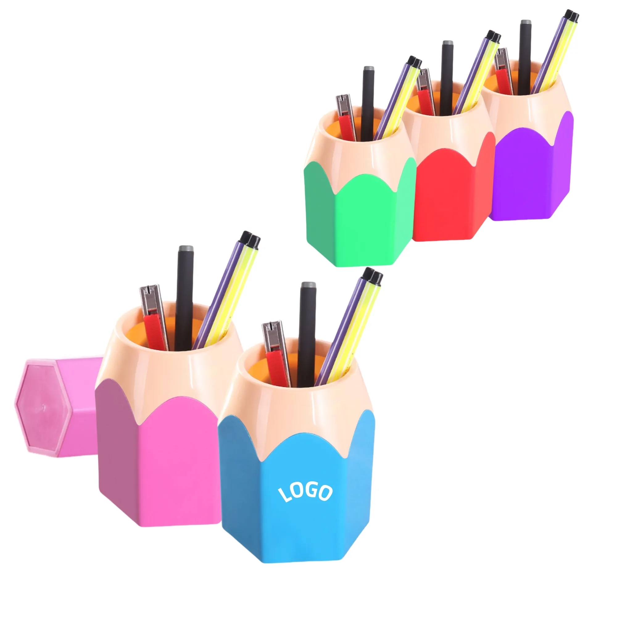 Colorful Pencil Holder Large Storage Box 2