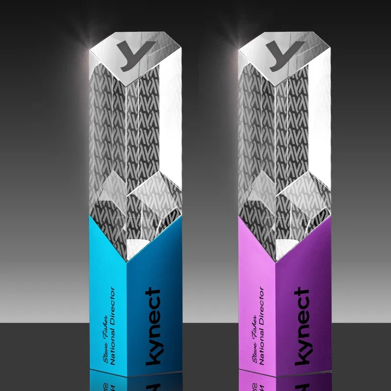 Crystal & Metal Pillar Award 2