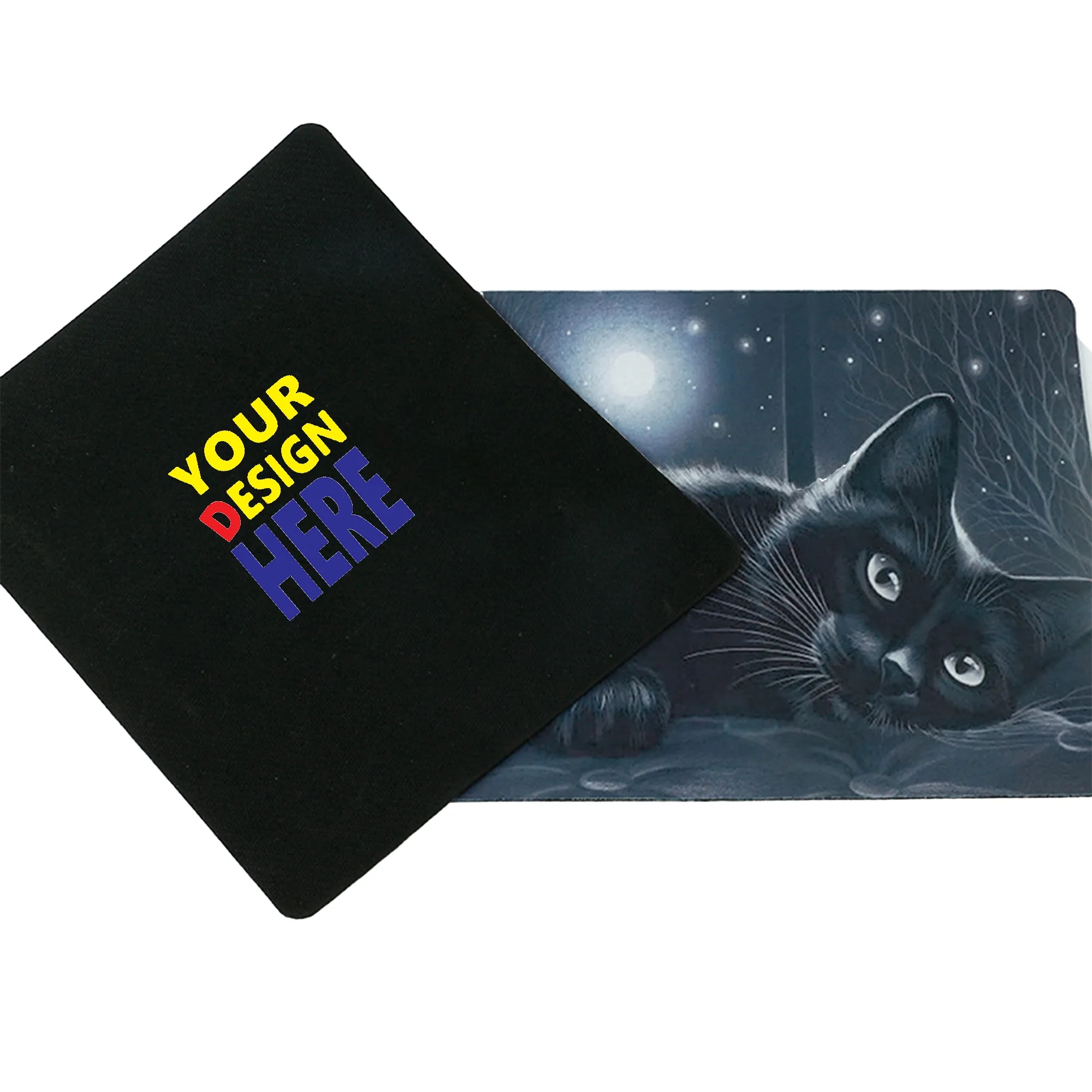 Large Mouse Pad w/Stitched Edges and Full Color Sublimation 3