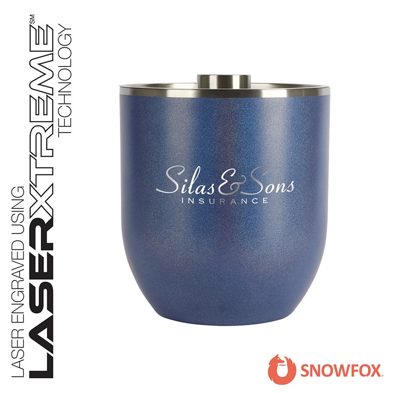 Snowfox® 3L Double Wall Stainless Steel, Vacuum Insulated Ice Bucket 43