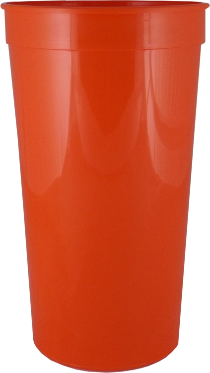 32 oz Smooth Plastic Stadium Cup