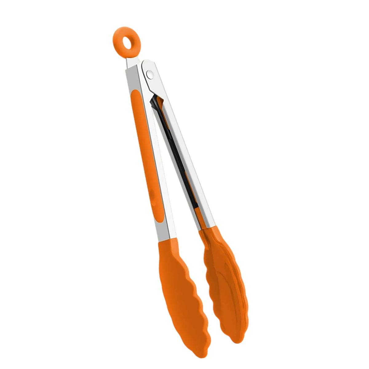 Stainless Steel Kitchen Tongs with Silicone Handle 8