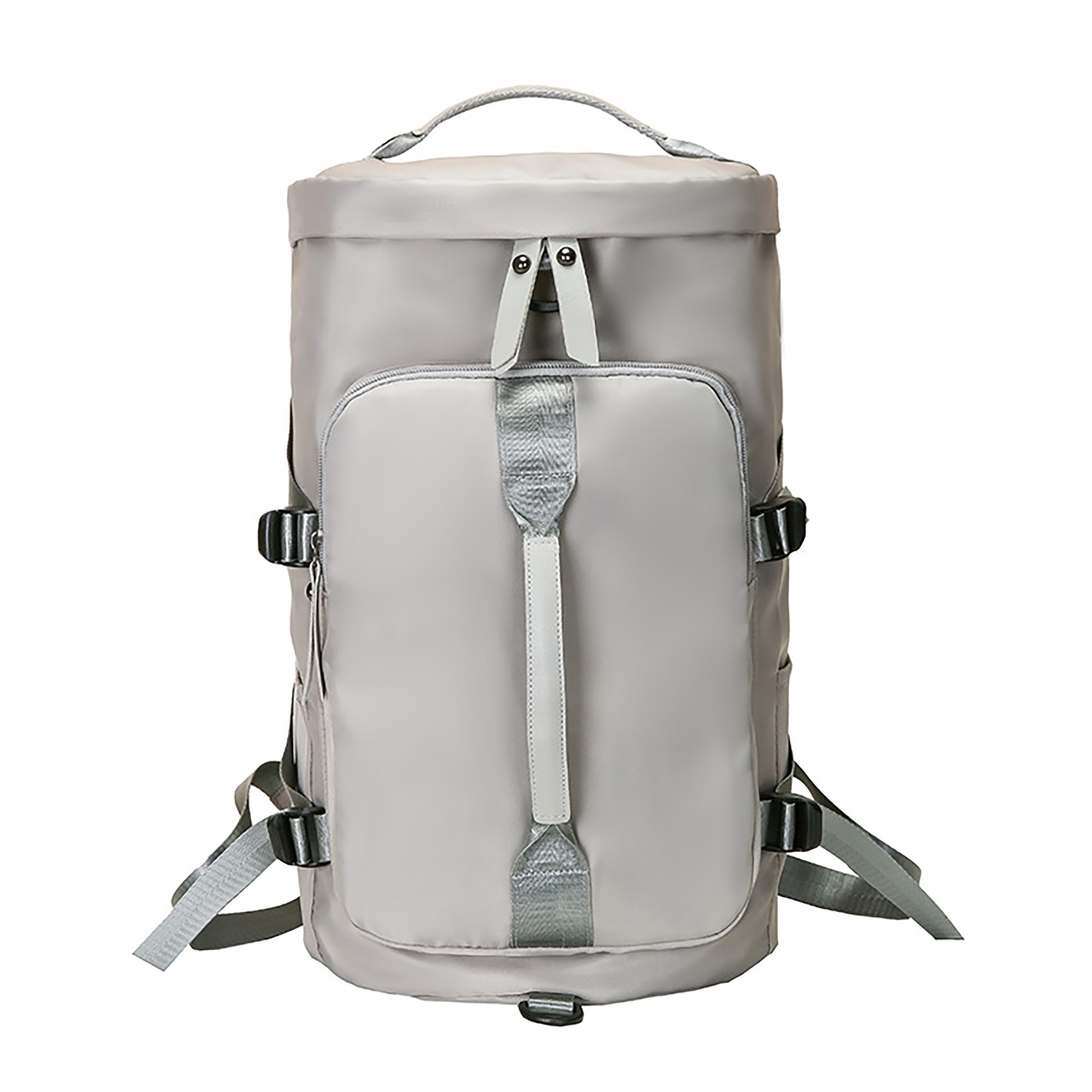 Gym Duffel Backpack With Shoes Compartment 8