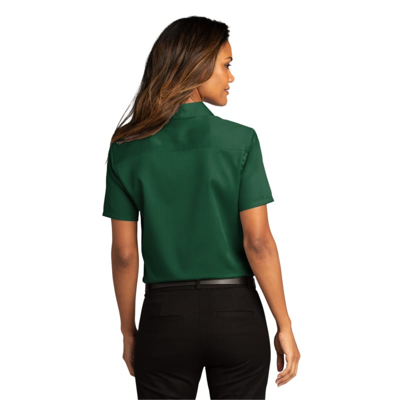 Port Authority Ladies Short Sleeve SuperPro React Twill Shirt. 4