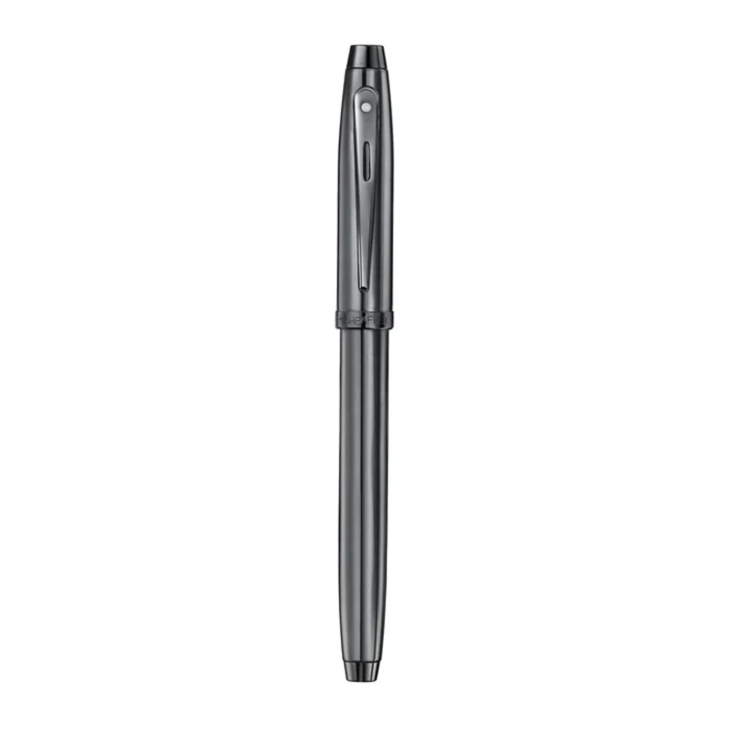 SHEAFFER® 100 Ionic Gunmetal Grey PVD Trim Executive Rollerball Pen w/ Gift Box 4