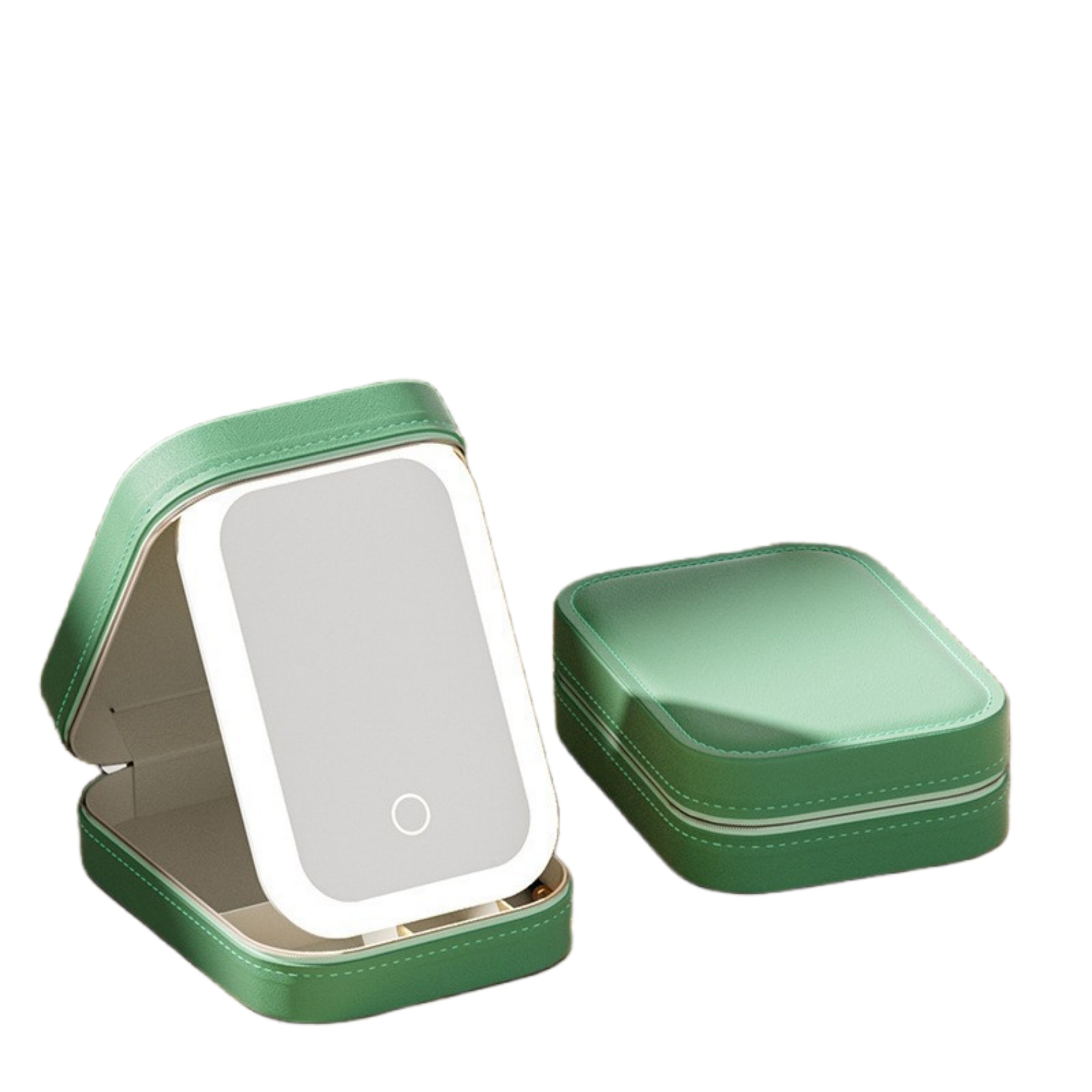 Travel Makeup Case With LED Mirror 4