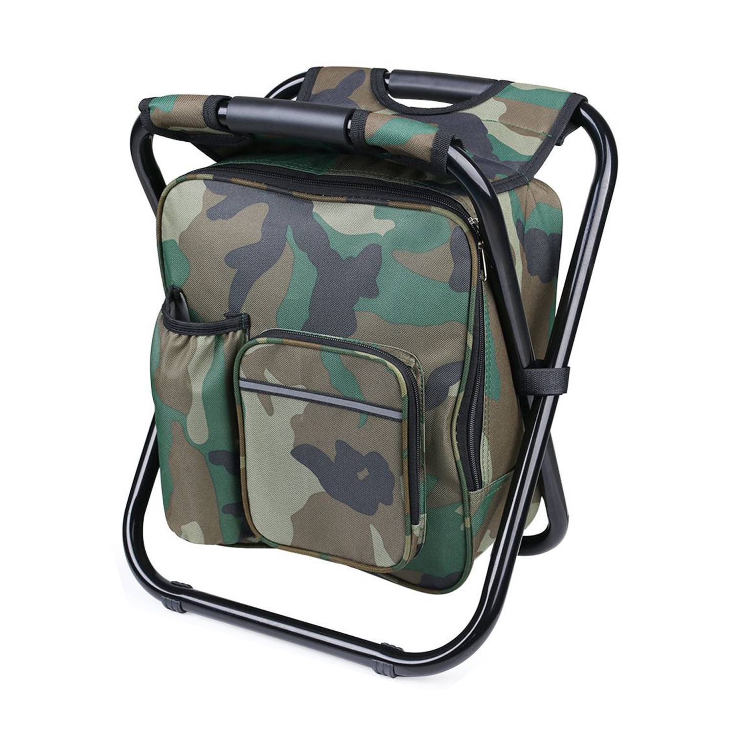 Foldable Waterproof Oxford Cooler Backpack Camping Chair 7