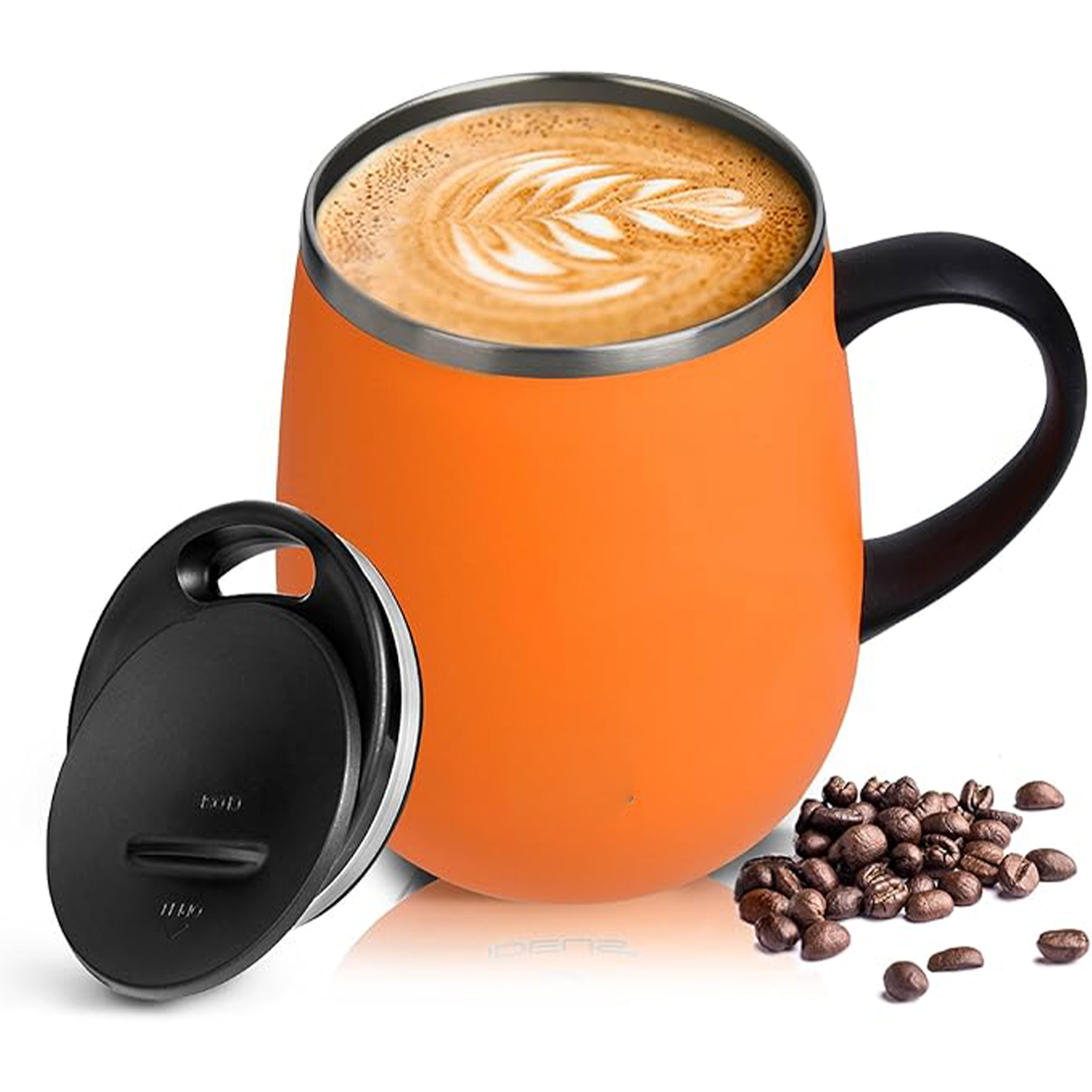 16 Oz Insulated Coffee Mug 8