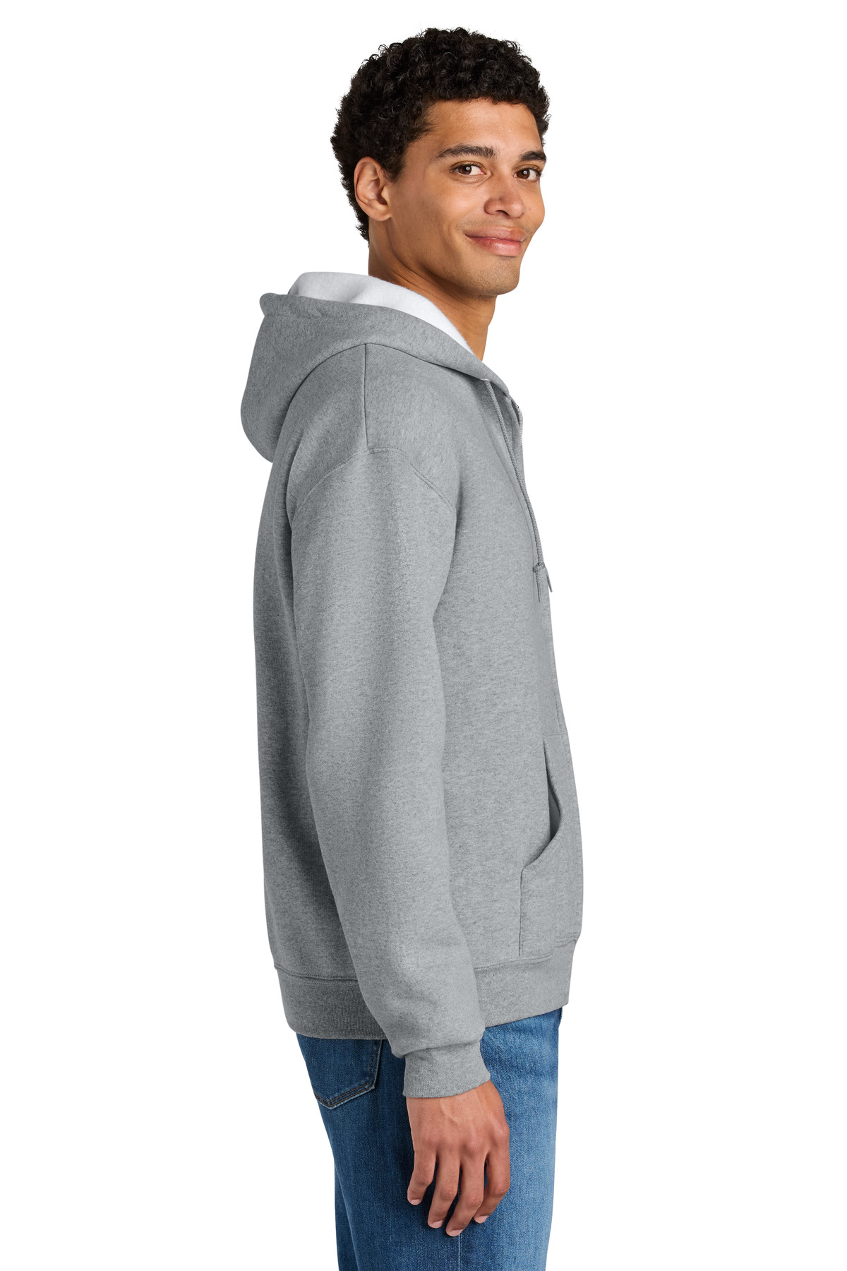 Jerzees Rugged Unisex Full-Zip Hooded Sweatshirt Z12M 15