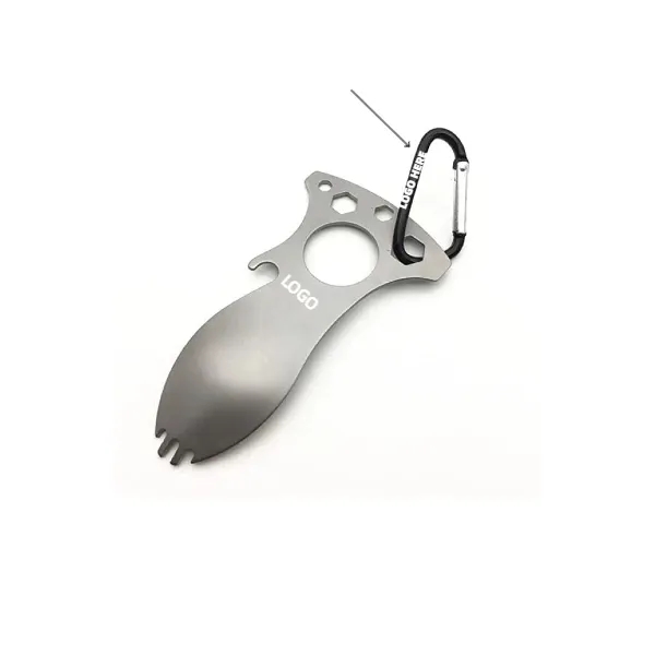 Multi-Tool Camping Spoon & Fork 2