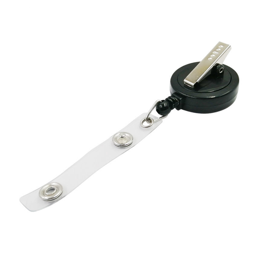 Telescopic Badge Reel with Alligator Clip 4