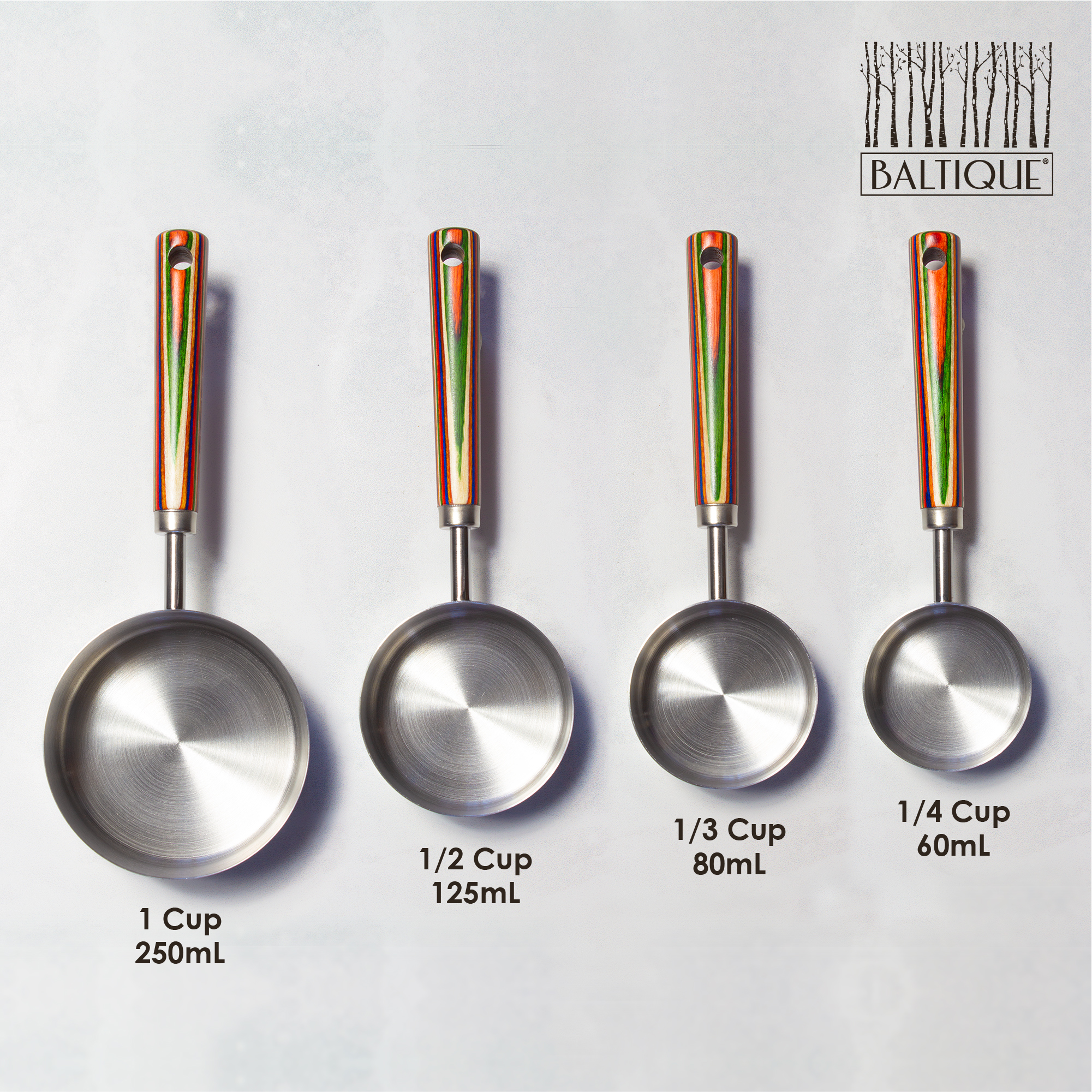 Baltique® Marrakesh Measuring Cup Set 4