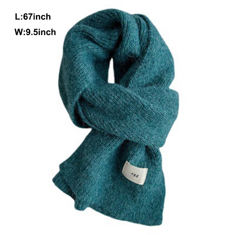 Women's Winter Mohair Floral Scarf 3