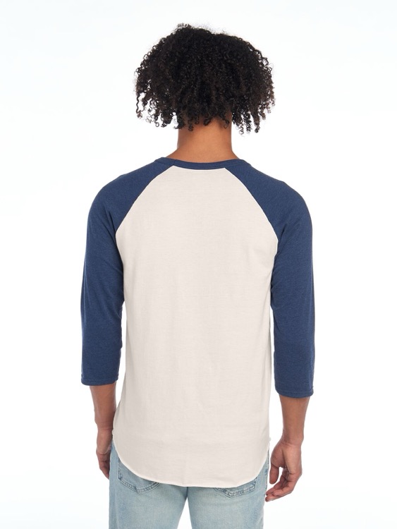 JERZEES Premium Blend Combed Ring-Spun Unisex ¾-Sleeve Raglan 21