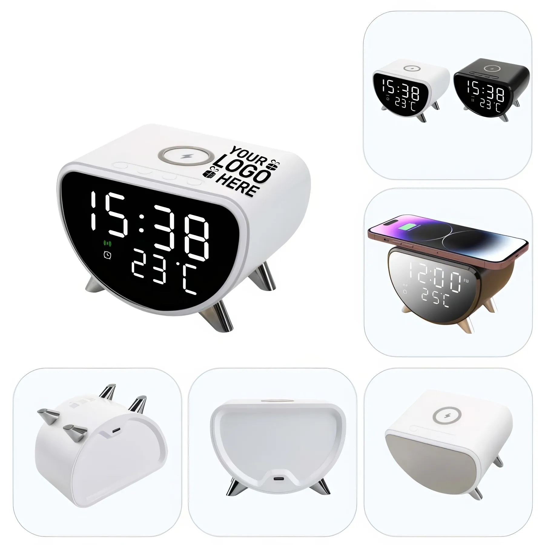 Wireless Alarm Clock Charger 1