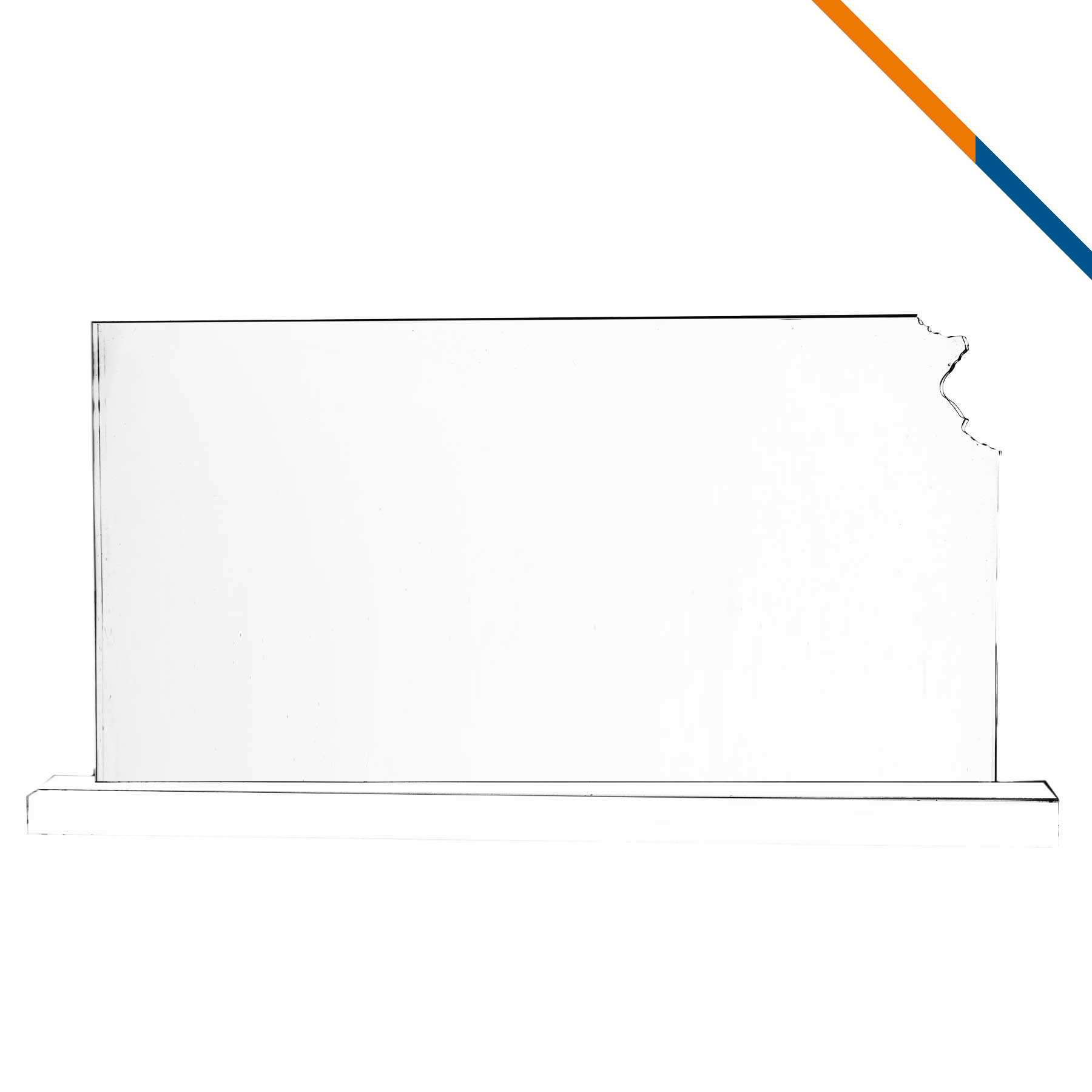 Ficney Kansas Crystal Award 4