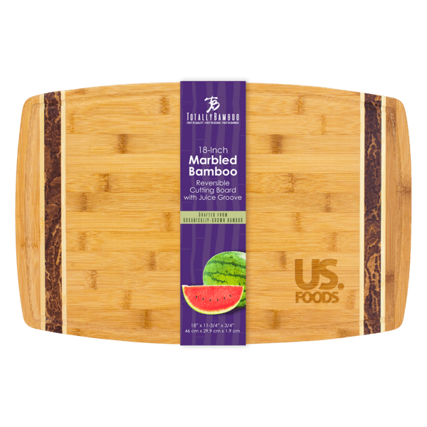 Marbled Look Bamboo Cutting Board 3