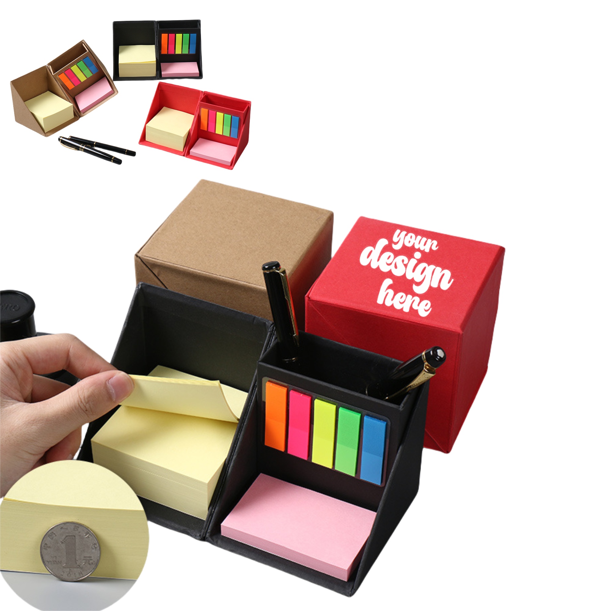 Sticky Notes Cube 3