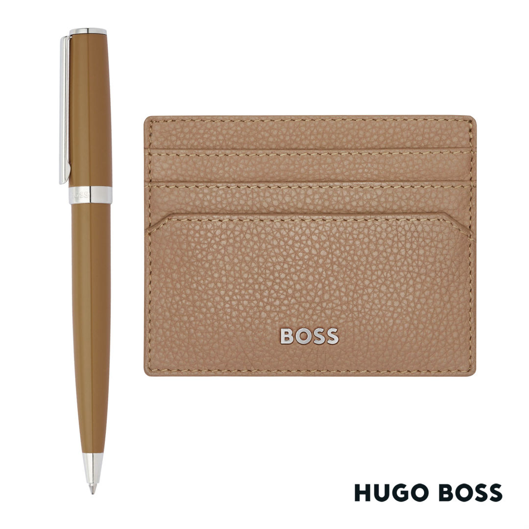 Hugo Boss® Ballpoint Pen & Card Holder Set 2
