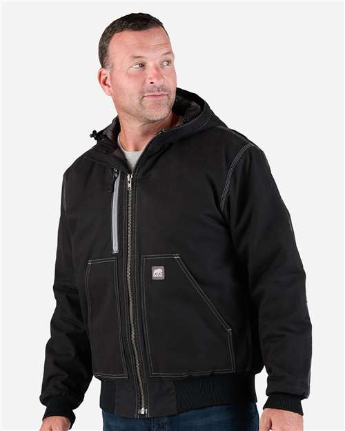 Men's Modern Hooded Jacket - HJ61 2