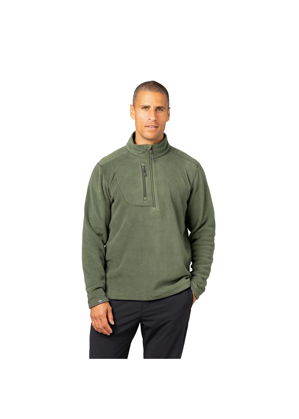 Storm Creek Men's Fireside Fleece Microfleece Quarter Zip 17