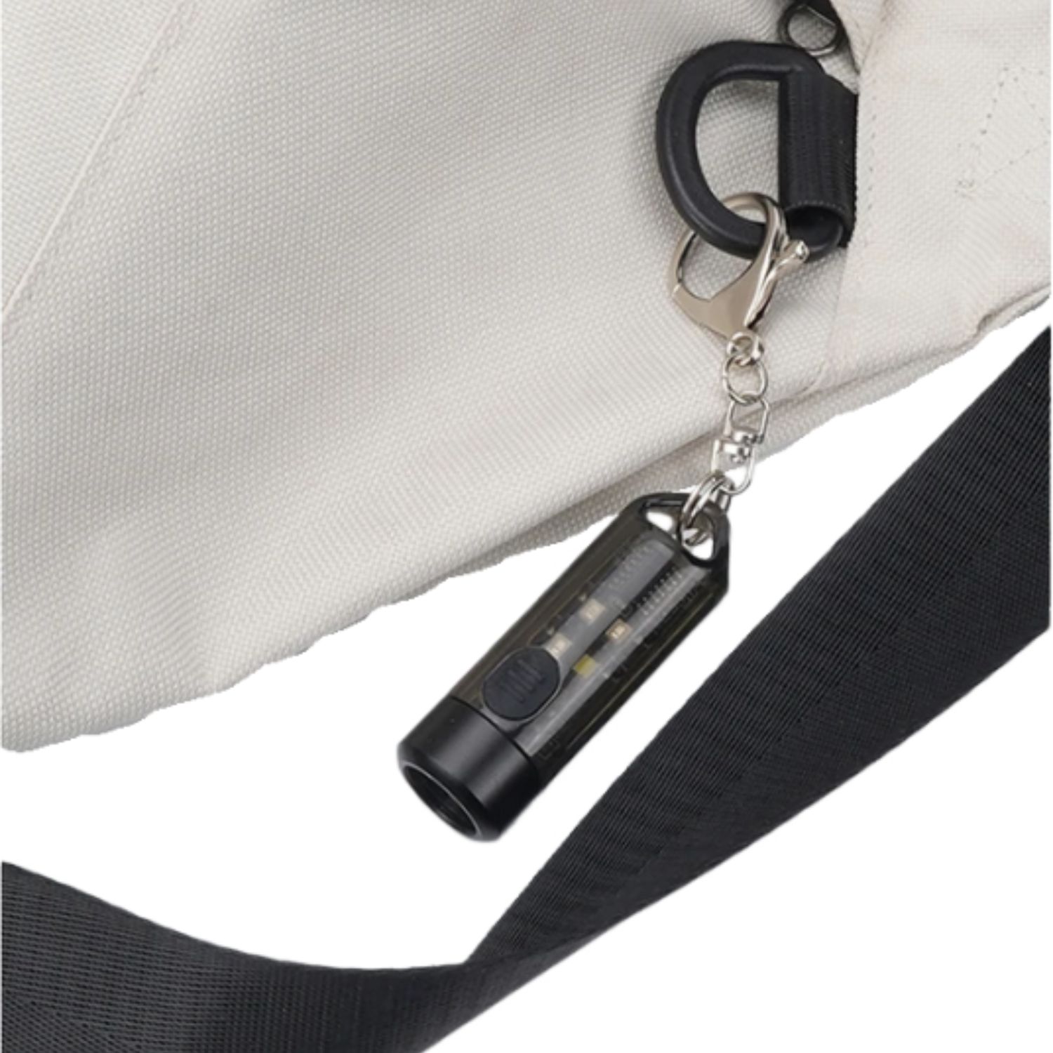 Rechargeable Portable Mini Keychain Flashlight 5