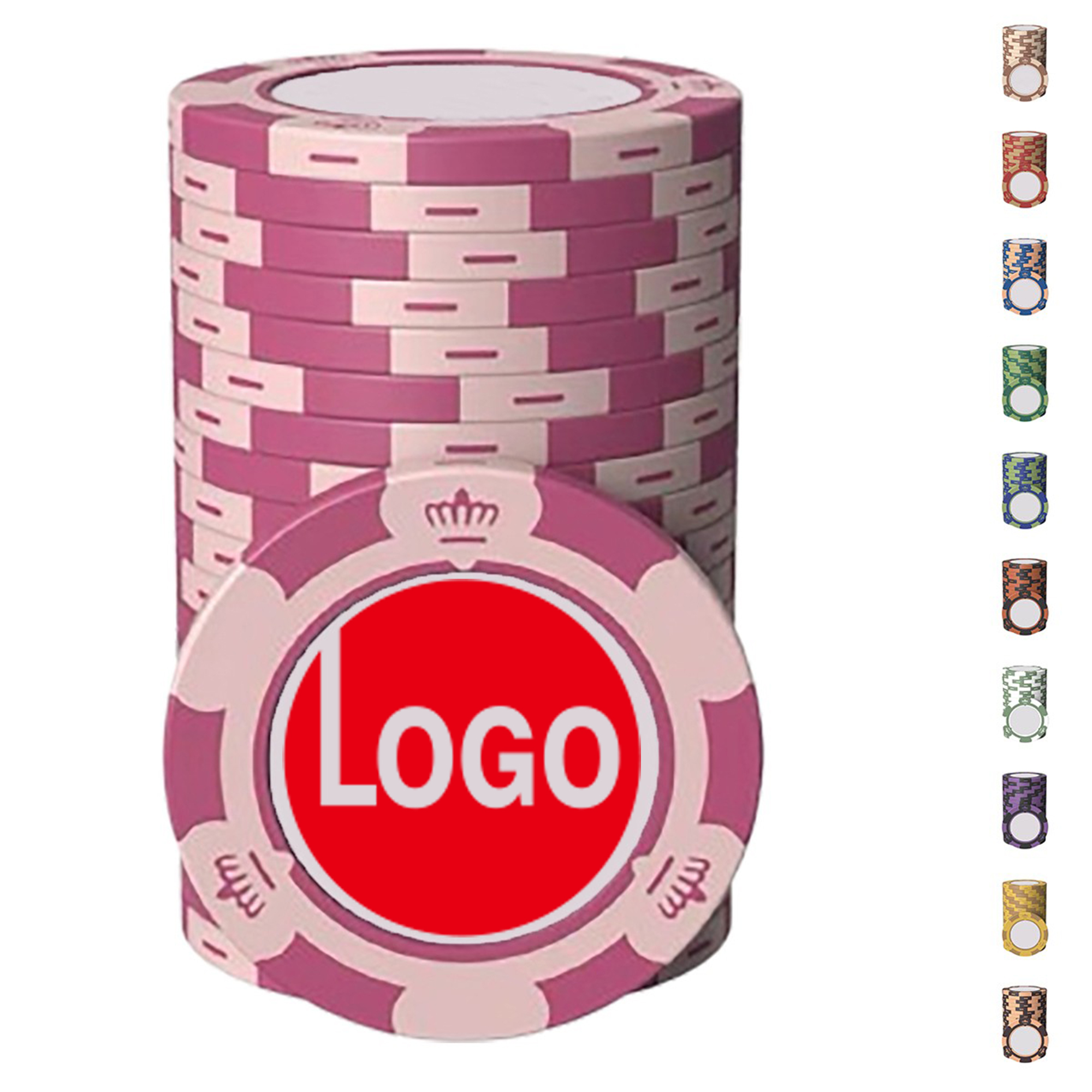 Custom Poker Chips for Casino Card Games 2