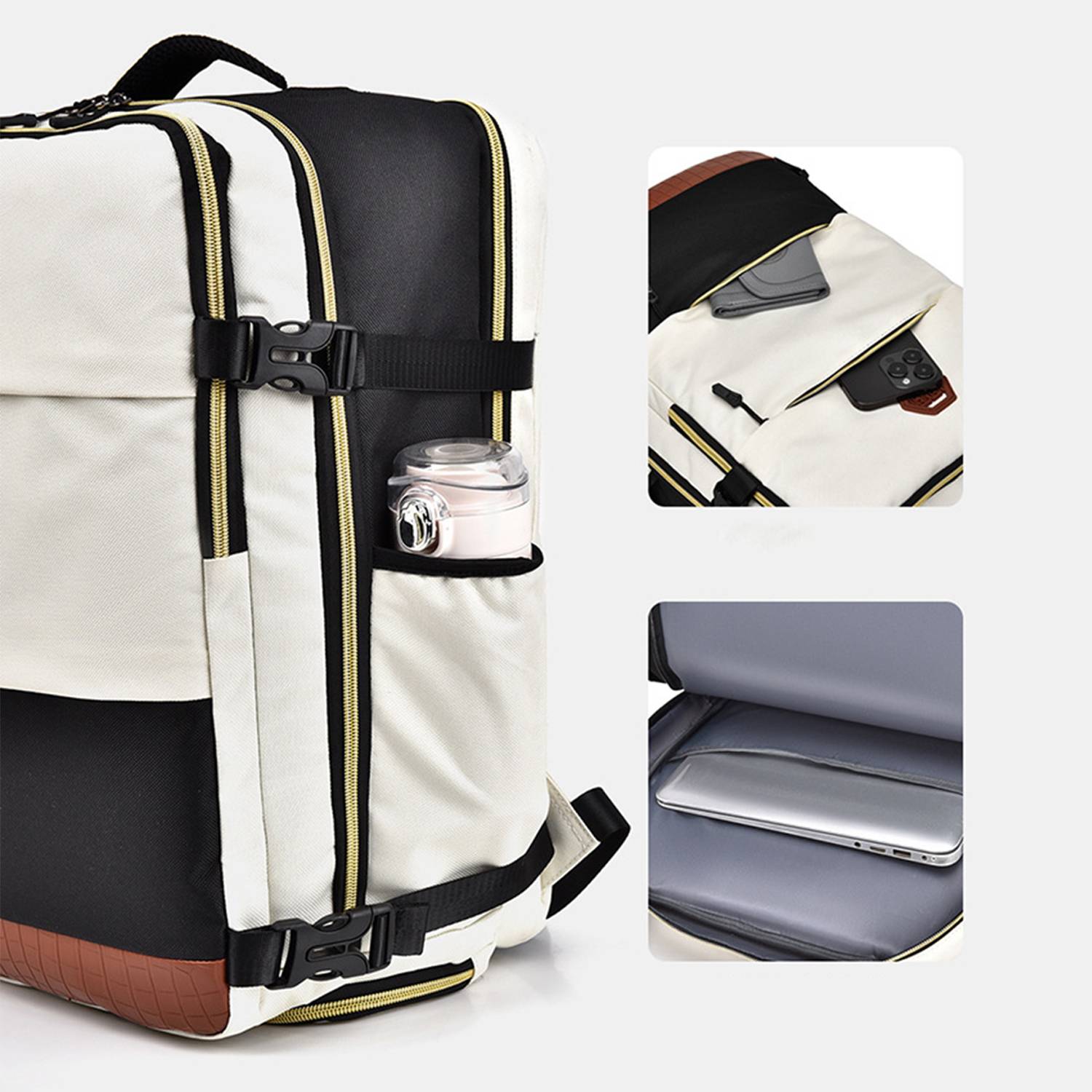 Waterproof Large Capacity Mens Travel Backpack 1