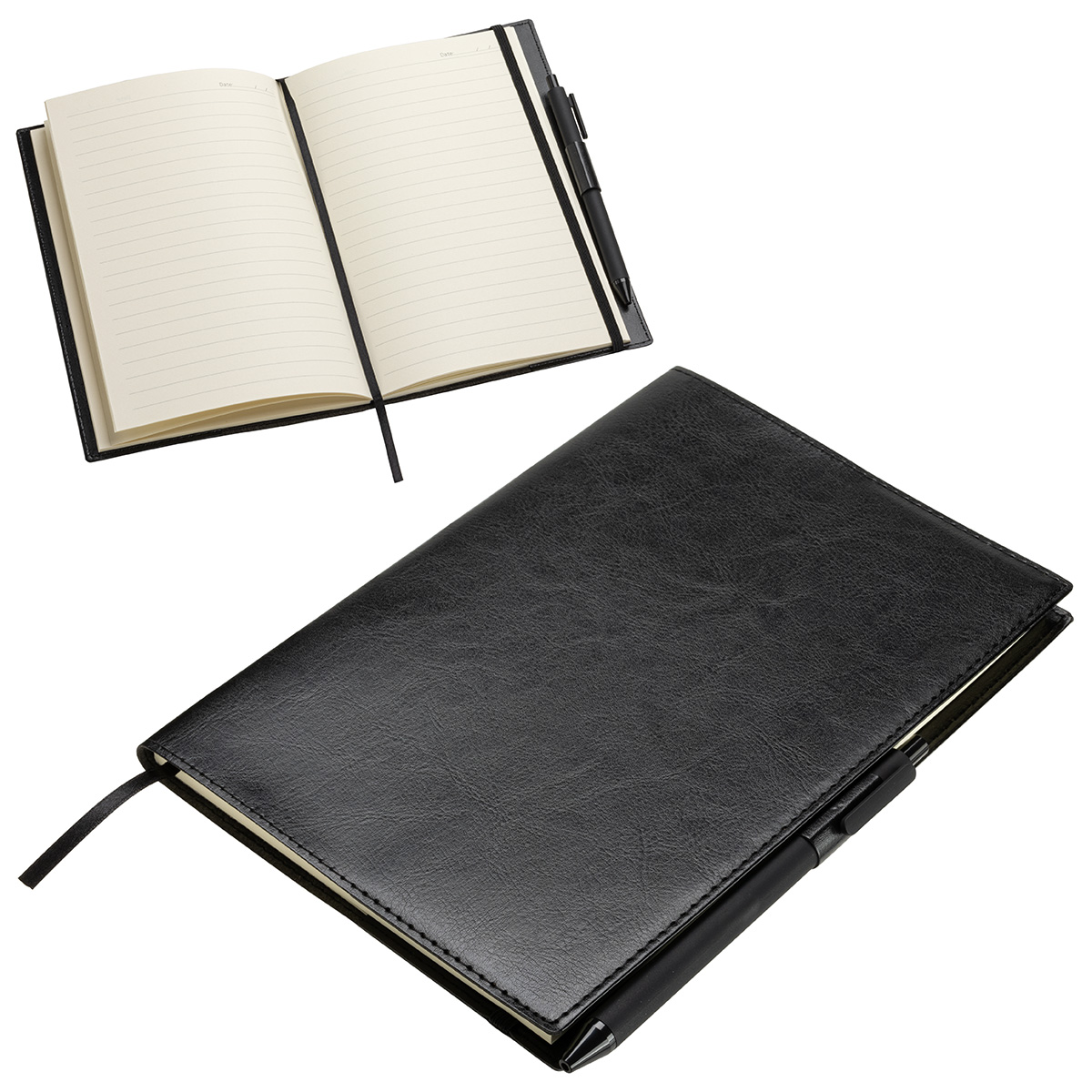 Conclave Refillable Leatherette Journal with Pen 20