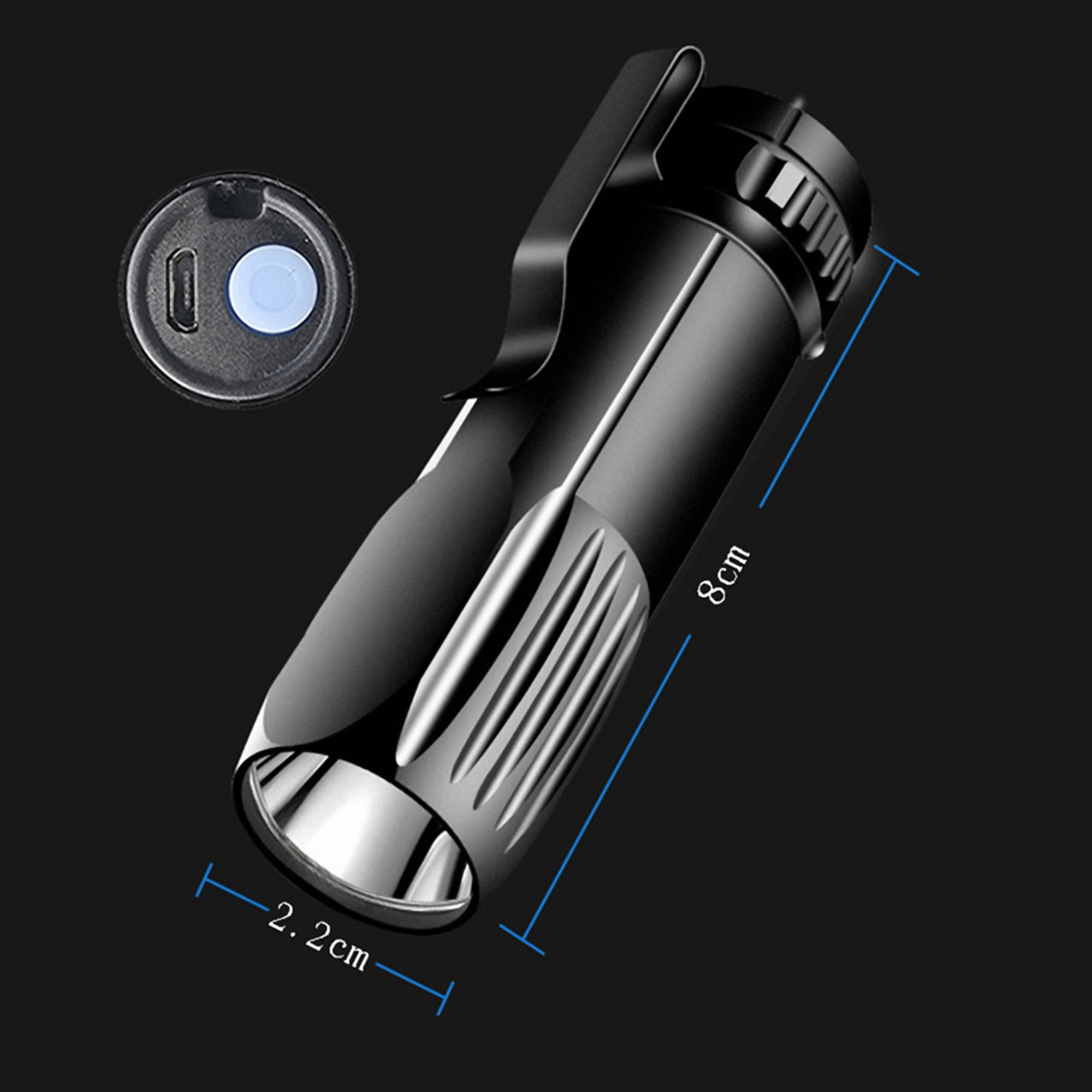 Compact Rechargeable LED Flashlight 4