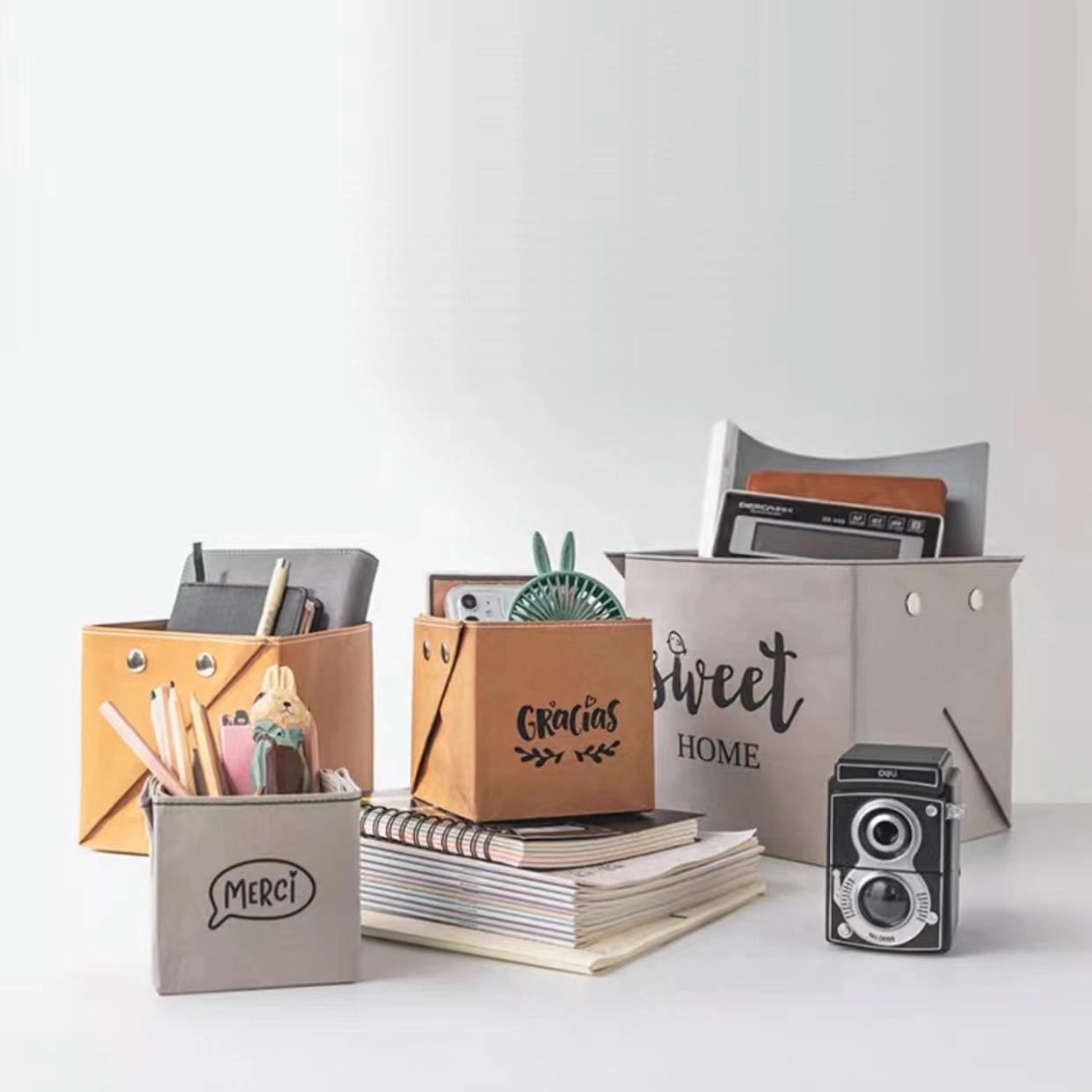 Washable Grease Proof Kraft Paper Basket 5