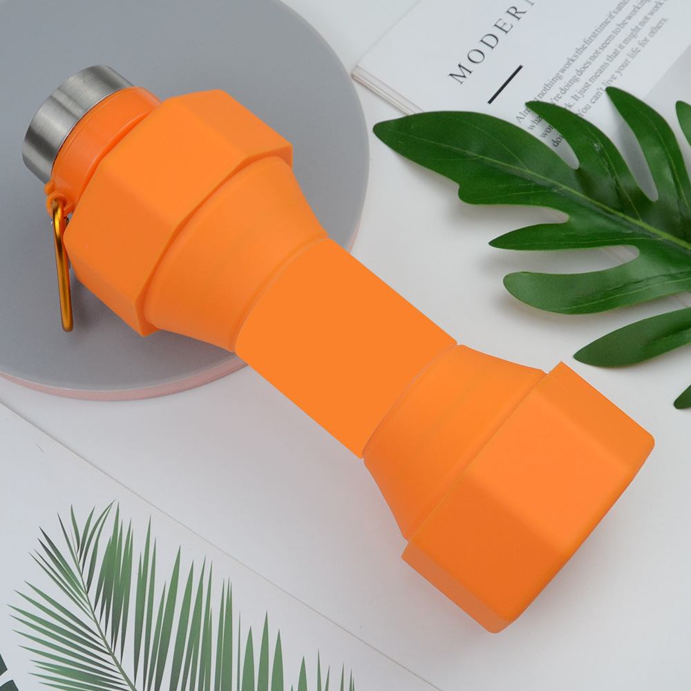 Silicone Dumbbell Folding Water Cup 3