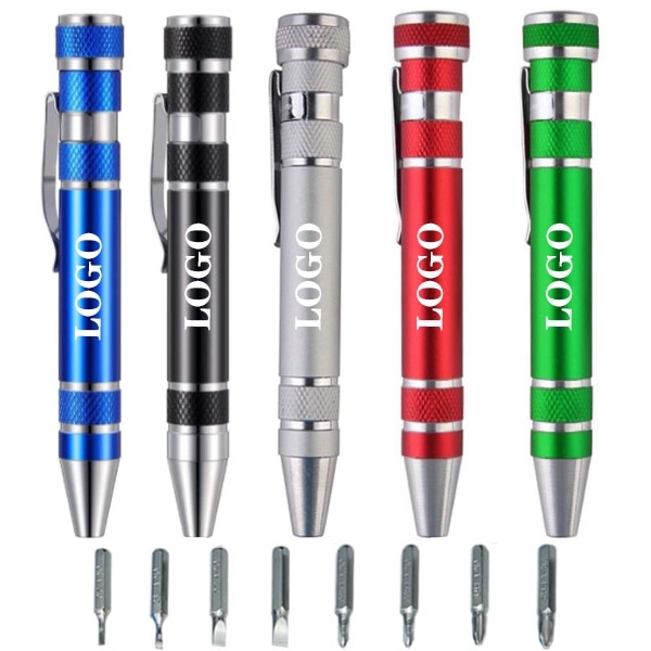 Portable 8 in 1 Pocket Screwdriver Set 2