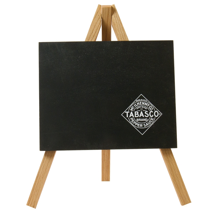 Countertop Easel Frameless Chalkboard 10"w x 8"h