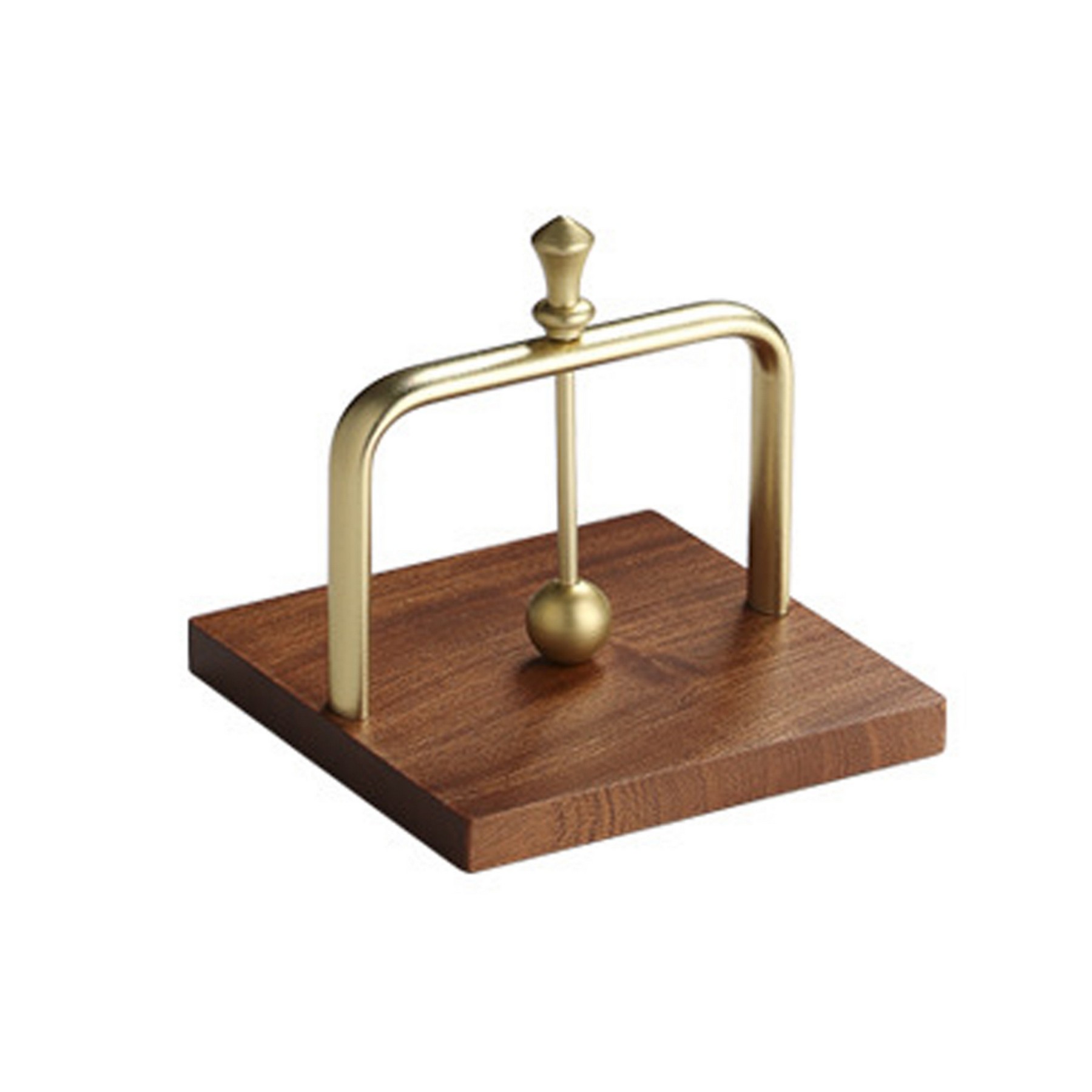 Solid Wood Countertop Paper Towel Holder 6