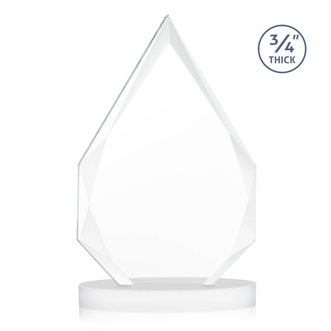 Hawthorne Award on Alberton Base - White 3