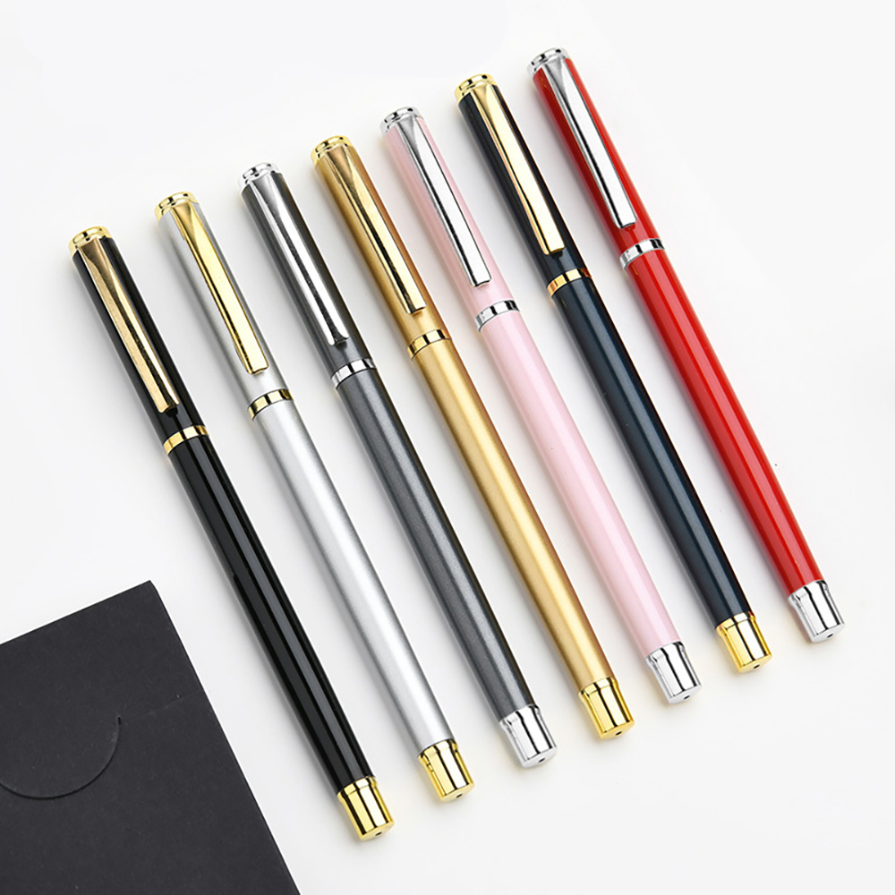Signature advertising business metal gel pen 9