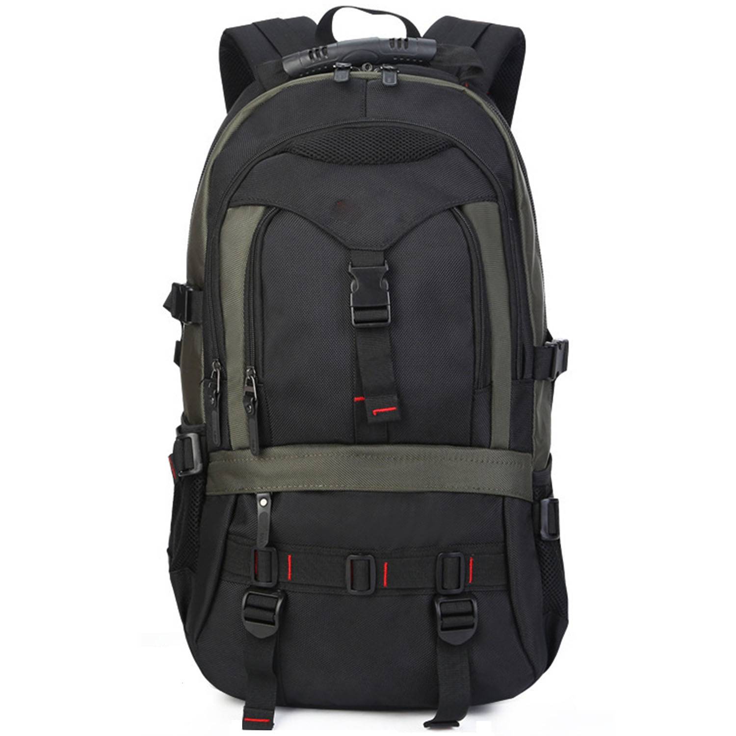 Canvas waterproof backpack for student sports travel 4