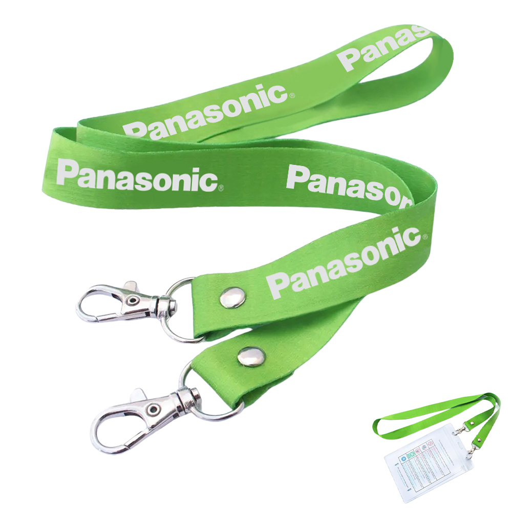 Premium Lanyard W/ 2 Swivel Hooks 10