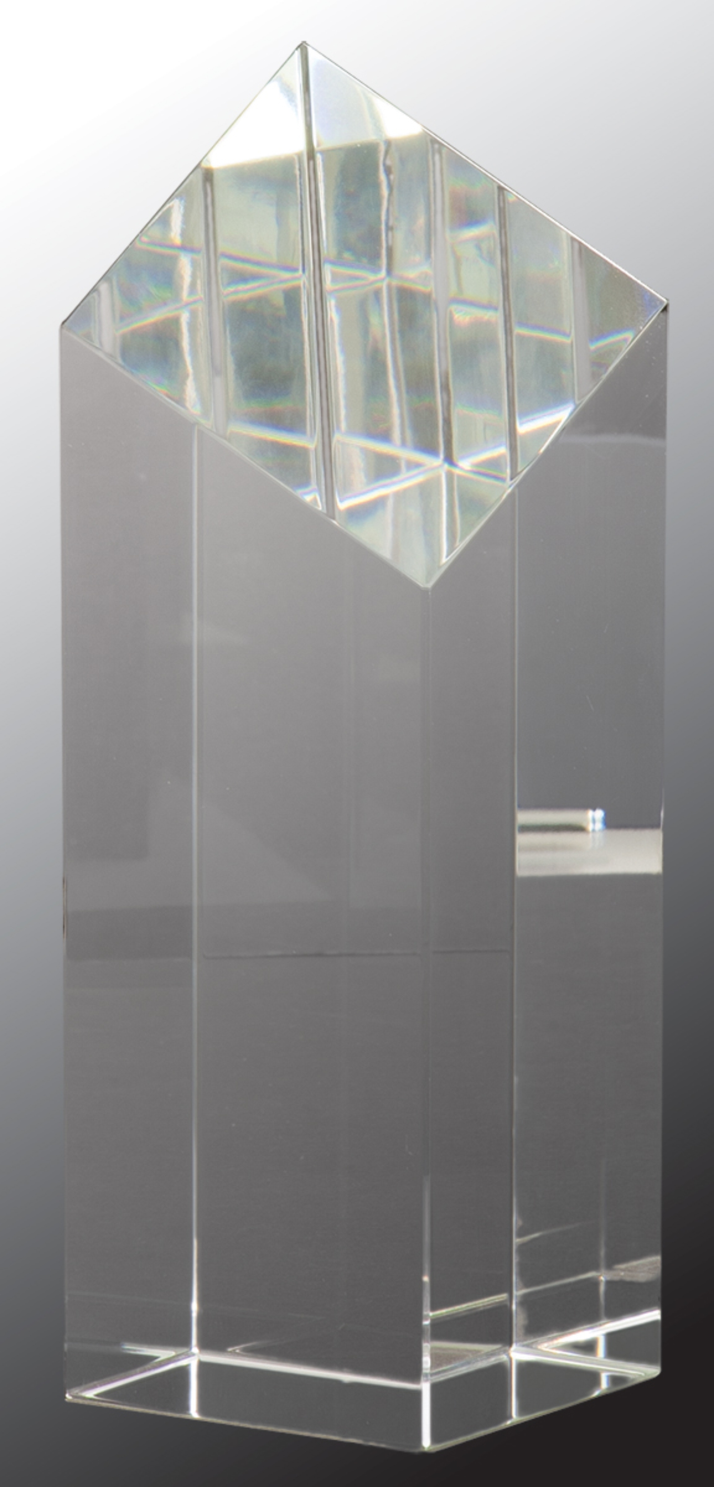 7" Crystal Diamond Top Pillar Award 3