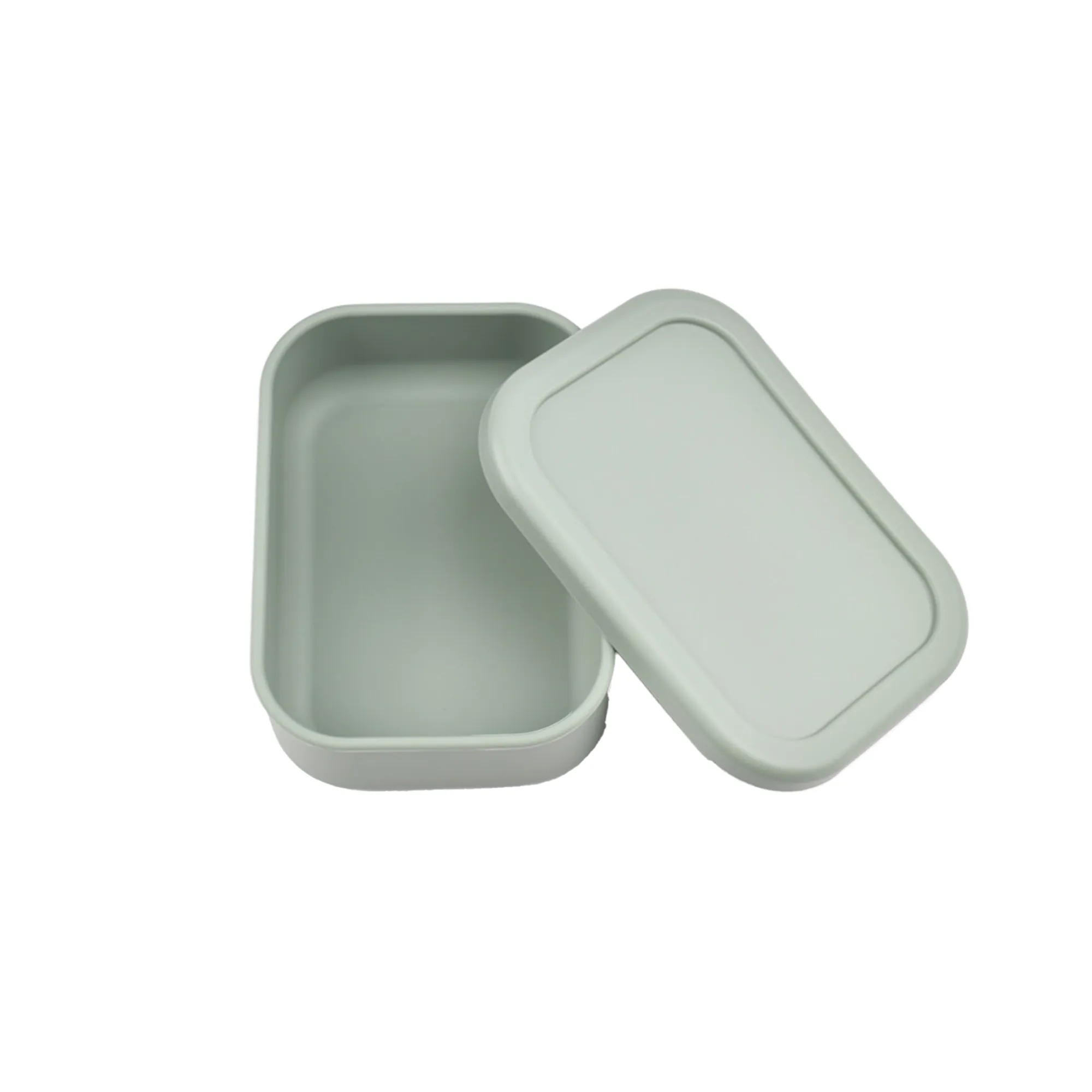 Simple Design Non-Divided Silicone Lunch Box 7