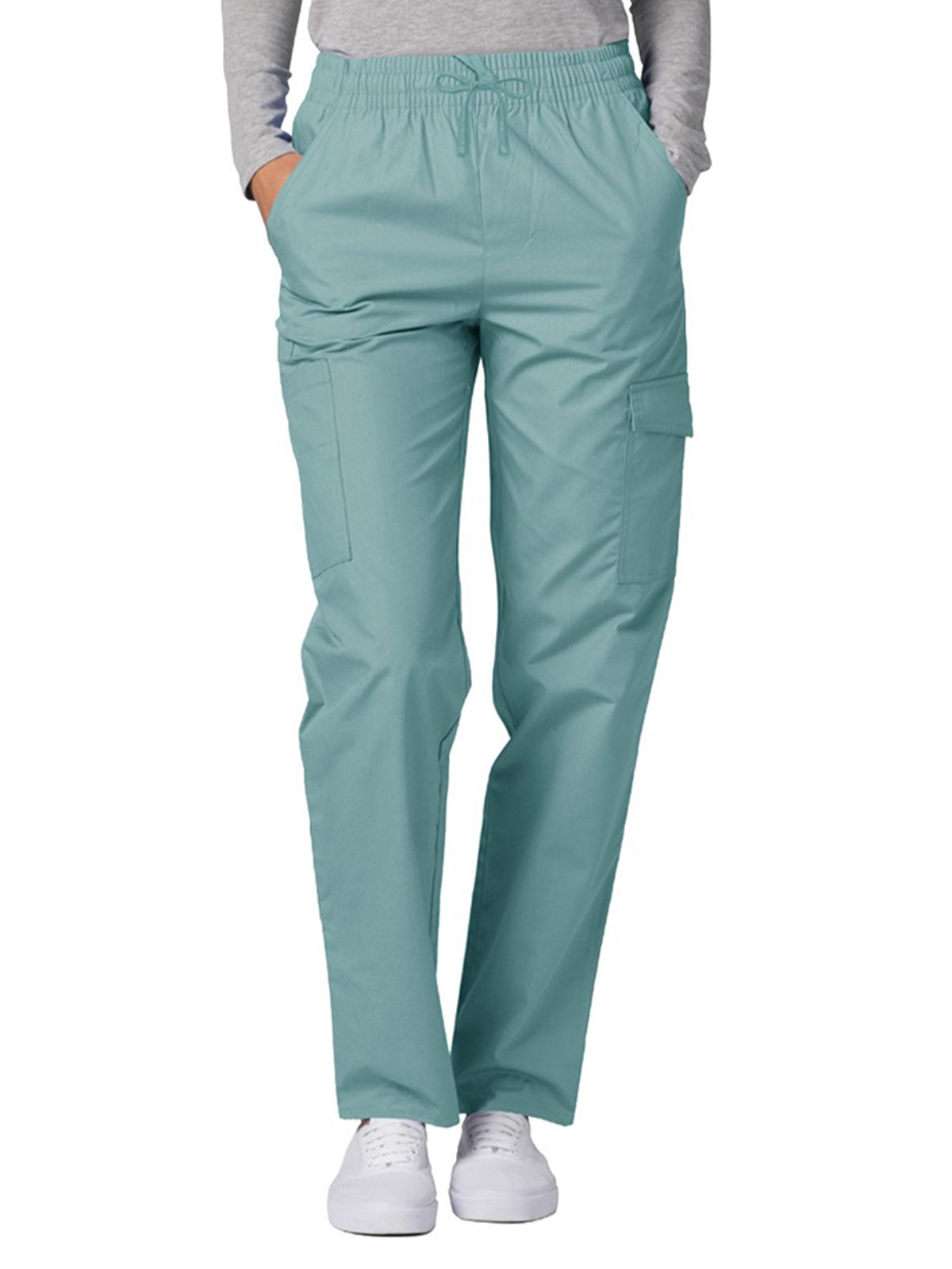 Adar - Universal - Women's Natural-Rise Multipocket Cargo Tapered Leg Pant 21