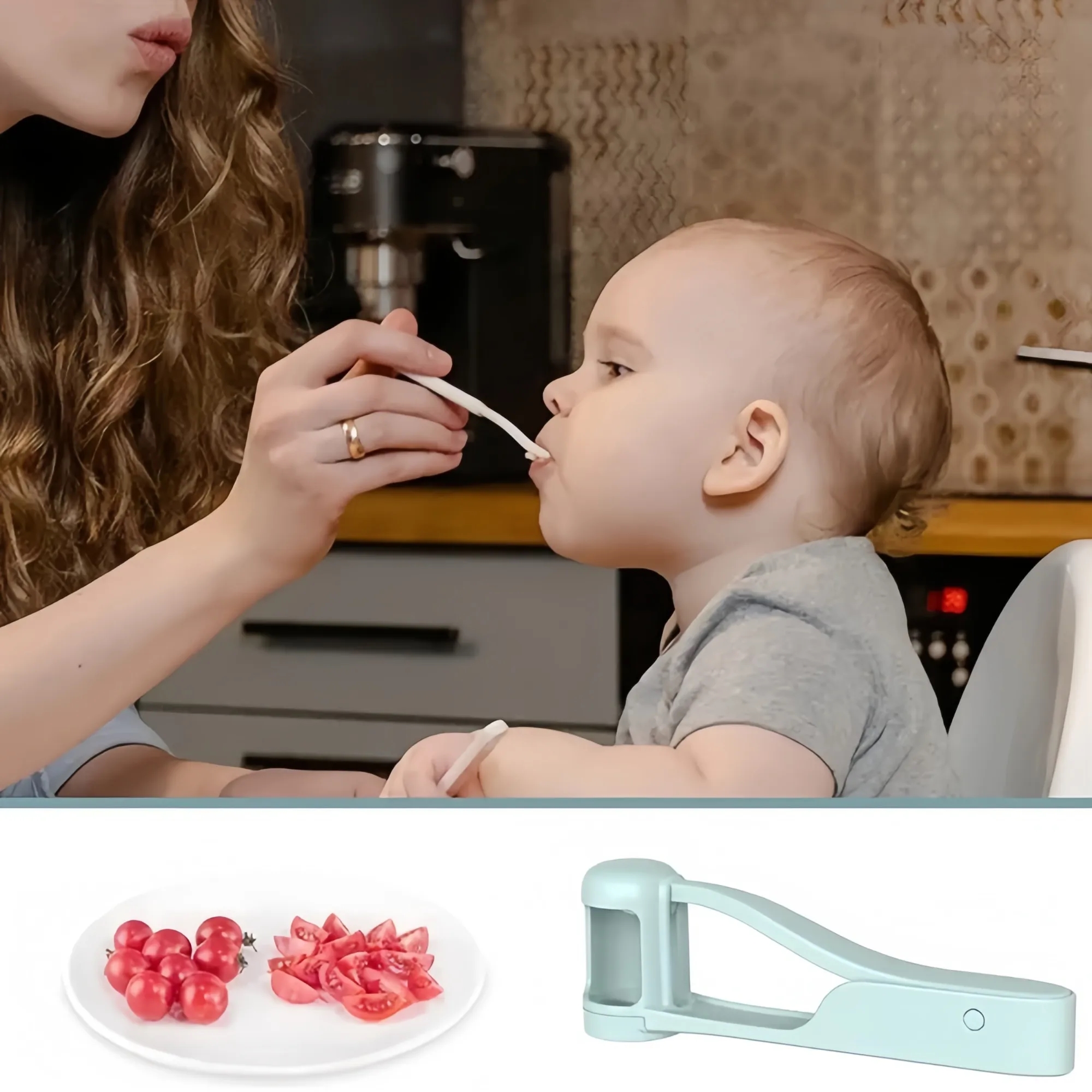 Grape slicer fruit divider 5