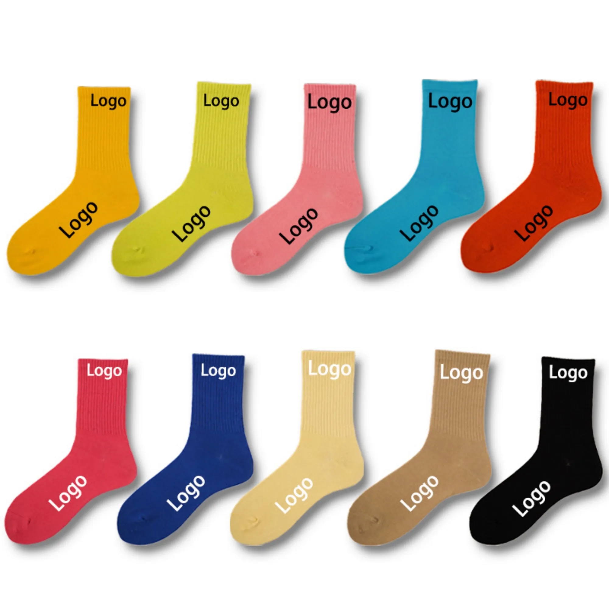MOQ 50Pcs Cotton Sports Socks 2