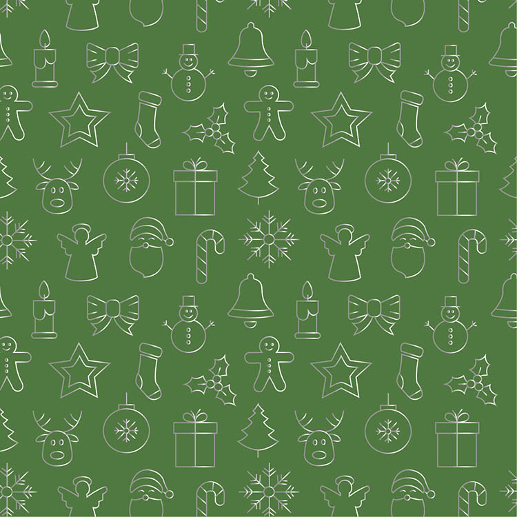 Free Shipping Full Color Christmas Ornament - Round 31