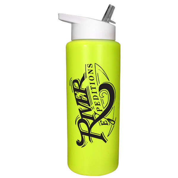 32 oz. Sports Bottle with Straw Cap Lid 24
