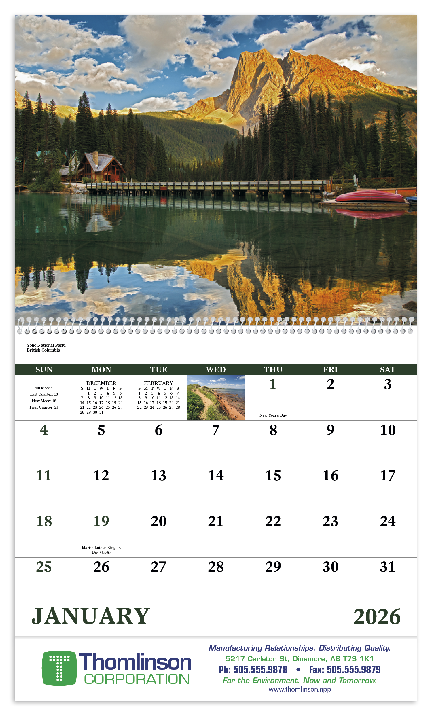 Good Value™ Canadian National Parks - Spiral Calendar 38