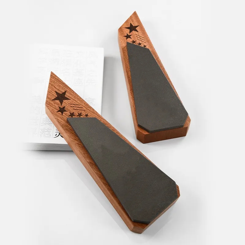 Solid Wood Crystal Trophy 5